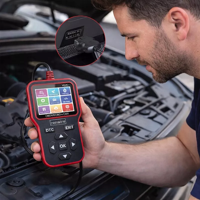 ZENWIRE V620 OBD2 ELM327 interface CAN scanner de diagnóstico