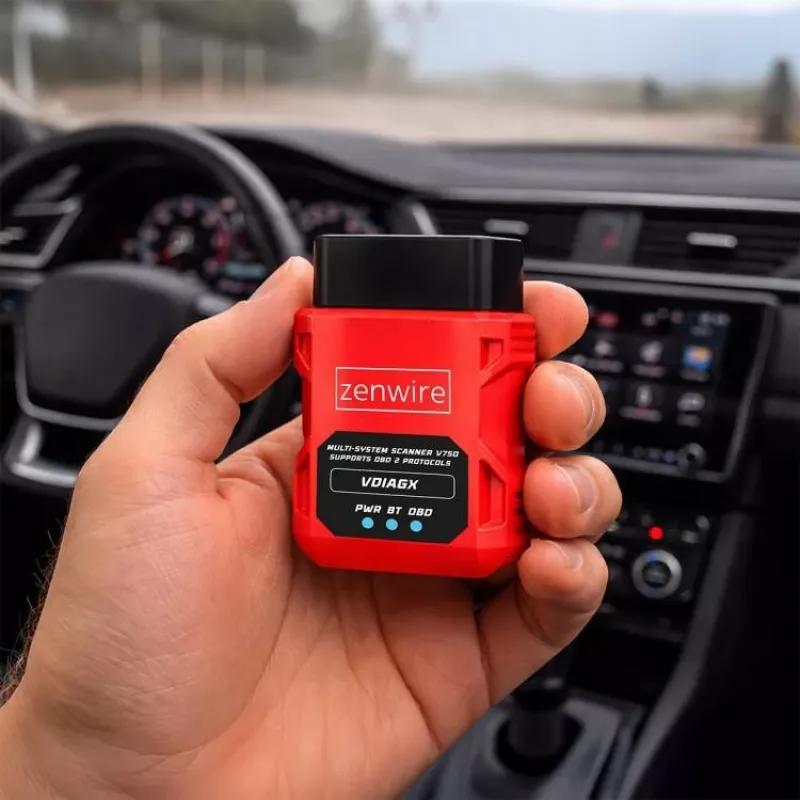 Scanner de Diagnóstico OBD2 ELM327 VDiagX V016 Interface Bluetooth Tester