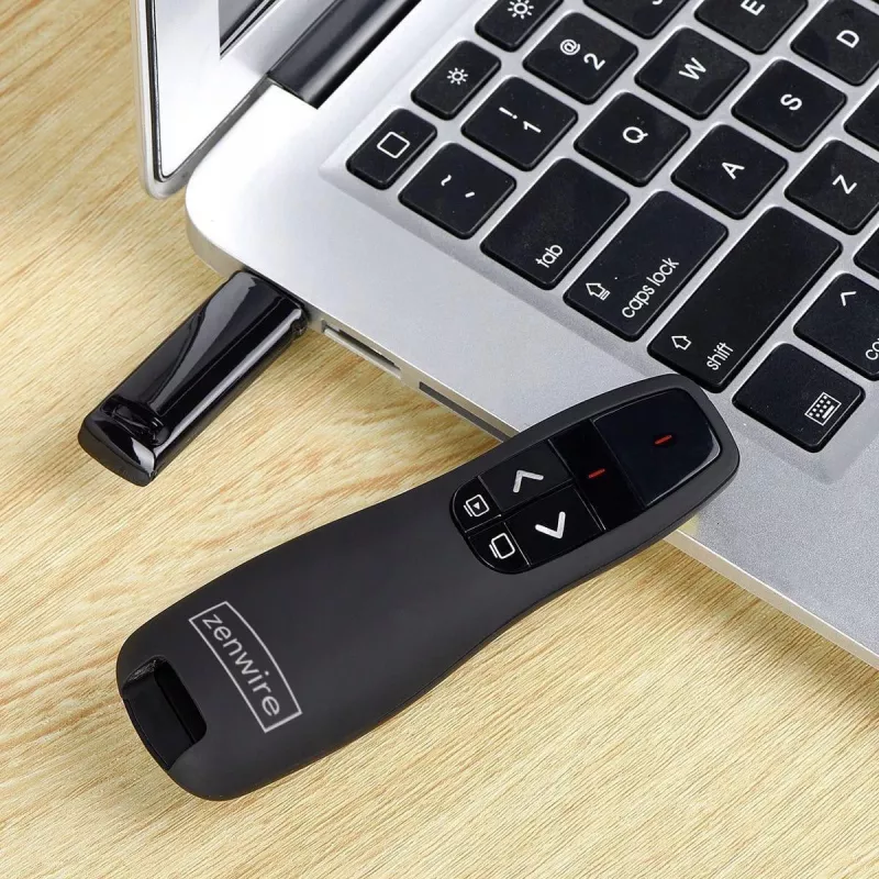 ZENWIRE S15 Apontador Laser USB para Apresentações