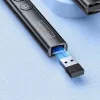 ZENWIRE S9 Apontador Laser USB para Apresentações, 2,4 GHz, laser vermelho, preto