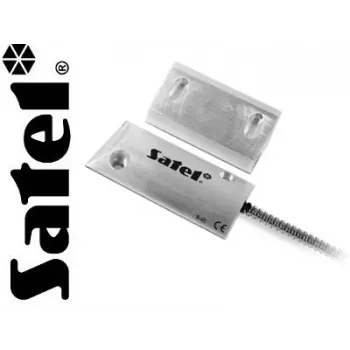 SATEL B-4S Contacto magnético para portões de garagem, montagem à superfície, NC, IP67, metal
