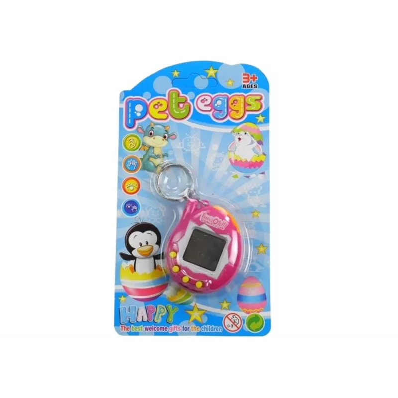 Jogo de animal de estimação eletrónico Tamagotchi rosa LEAN TOYS