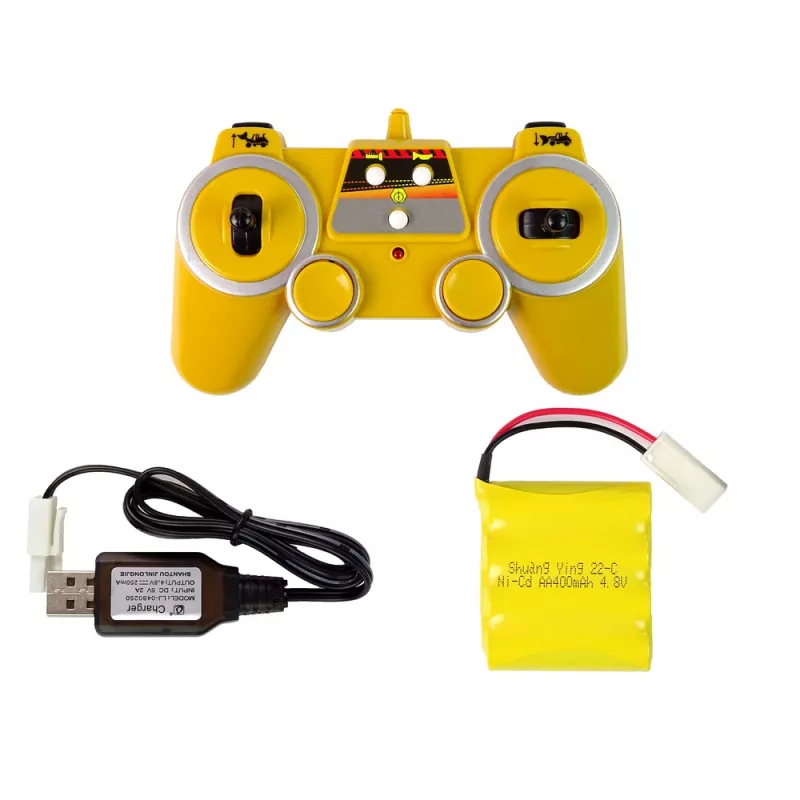 Escavadora telecomandada Double E R/C 1:20 braço elevatório