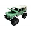 Carro telecomandado Jeep Double E R/C verde 7,5 km/h 1:14 2,4G