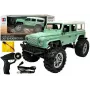 Carro telecomandado Jeep Double E R/C verde 7,5 km/h 1:14 2,4G