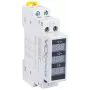 VCX DVM Indicador de tensão modular de 3 fases 80-500V AC calha DIN