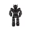 LEAN TOYS Robô Interativo com Função de Caminhar, Som e Luz, Preto