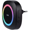 EURA WDP-46A3 Conjunto de Campainha Sem Fios Preto