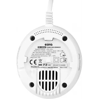EURA GD-02A2 Detetor de Gás para Gás Natural e GPL