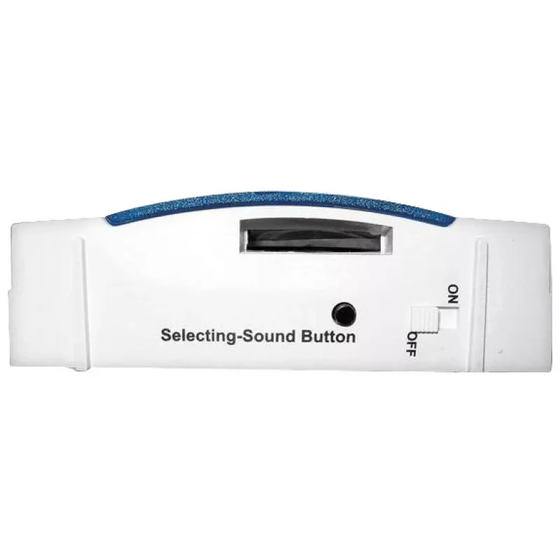 EURA ED-30A3 (RL-9811) Campainha Sem Fios com Sensor de Movimento PIR, 32 Melodias, Alcance 100m, IP44