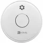 EL-HOME SD-87A2 Detetor de Fumo - Sensor Ótico Fotoelétrico, Pilha 9V, Branco