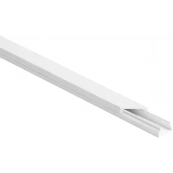 STASIŃSKI LS 15x10 Conjunto de calha para cabos branco 2m (pack de 10)