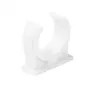 STASIŃSKI SP. Z O.O. Abraçadeira semiaberta para tubos de 22mm, branca, pack de 100 unid.