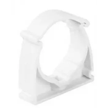 STASIŃSKI SP. Z O.O. Abraçadeira de tubo de instalação elétrica com fecho branca UZE-28 (pack de 100 unid.)