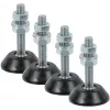 IVENSIS ISA08 Conjunto de pés antivibração com 4 unid.