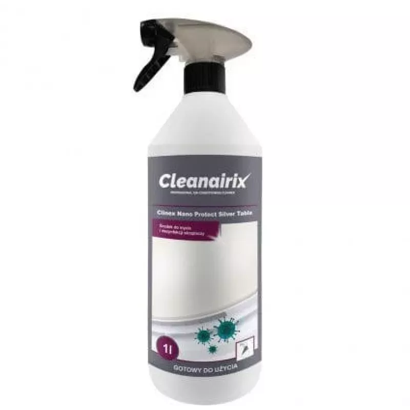 Cleanairix Clinex Nano Protect 1L Limpador e protetor de vidros e espelhos pronto a usar com nanotecnologia