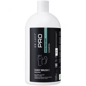Champô DR LUCY PRO EASY BRUSH 1L para pelo longo e solto – desembaraçante e de escovagem fácil