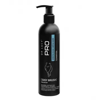 DR LUCY PRO EASY BRUSH 250 ml - champô para facilitar a escovagem de cães com pelo longo e grosso