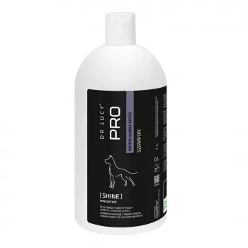 Champô para cães de pelo curto DR LUCY Shine 1L