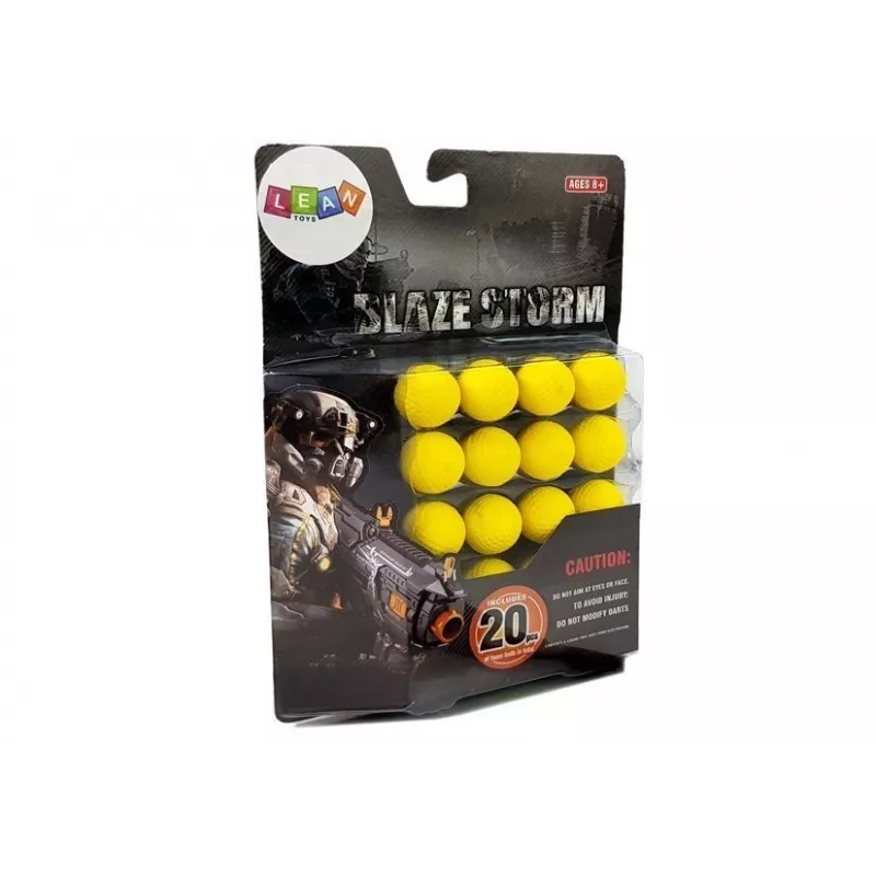 Munições BB de 2 cm para carabina LEAN TOYS 20 unidades