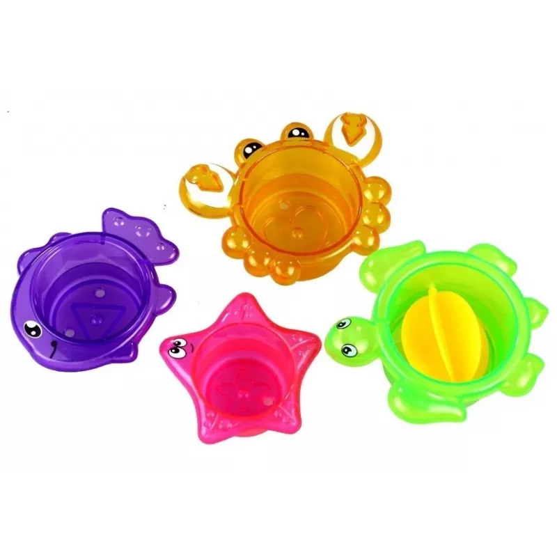Pelicano LEAN TOYS com padrões para o banho