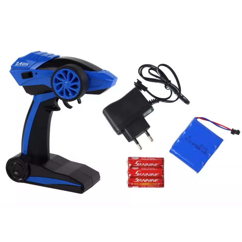 Carro RC todo-o-terreno telecomandado LEAN TOYS 1:14 2.4G azul
