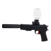 Pistola elétrica de água com setas e óculos de proteção LEAN TOYS, preta