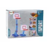 Cesto de basquetebol LEAN TOYS com bola ajustável e bomba 138cm azul