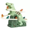 Pista deslizante dinossauro a escalar LEAN TOYS com luzes e sons