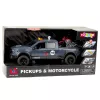 Pickup com luzes e sons do motor LEAN TOYS cinzento 1:12