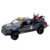 Pickup com luzes e sons do motor LEAN TOYS cinzento 1:12