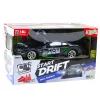 Carro de drift RC LEAN TOYS preto verde 30km/h 1:16