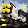 LEAN TOYS Lançador de foguetes gigante M202 mísseis de esponja 68cm