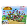 LEAN TOYS Conjunto de blocos de construção flores de jardim criativas 198 unid.