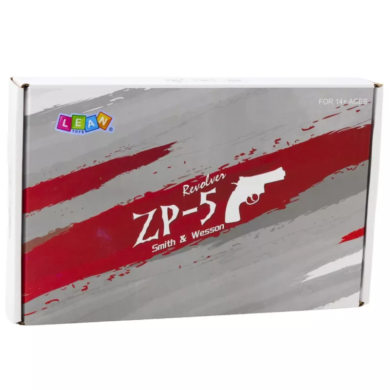 LEAN TOYS Revólver ZP-5 cartuchos de espuma bolas de água hidrogel escudo coldre