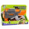 LEAN TOYS Pistola de água elétrica bolhas de sabão 2em1 laranja