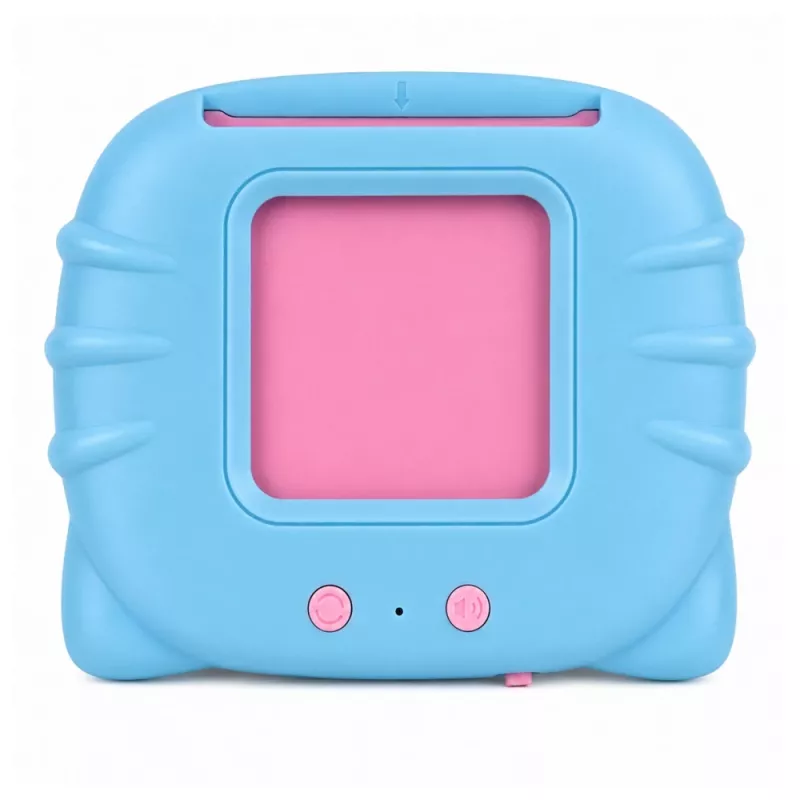 LEAN TOYS Leitor de cartões de aprendizagem de palavras em inglês brinquedo educativo azul