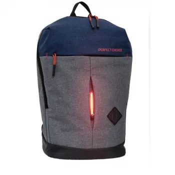 Perfect Choice PC-083290 mochila, nylon cinzento
