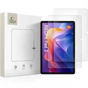 TECH-PROTECT Glass Fit+ Película protetora de ecrã em vidro temperado pack de 2 para Xiaomi Redmi Pad 2 / Redmi Pad SE 11,0