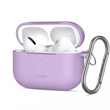 Tech-Protect AirPods Pro 3 ganchos de silicone para as orelhas, lavanda