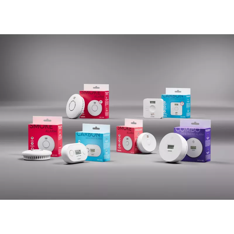SAFEMI SHS-10W detetor de fumo WiFi, garantia de 3 anos