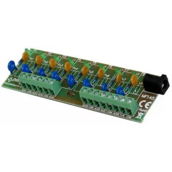 PULSAR AWZ579 Módulo de fusíveis 16 canais 1A fusíveis de vidro