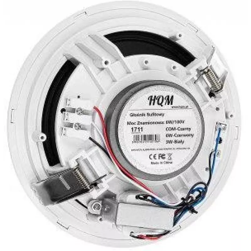 HQM HQM-SO616 Altifalante de teto 6W - linha 100V, driver 6,5