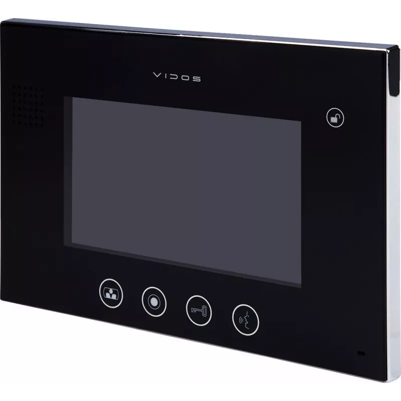 VIDOS M670B Monitor TFT-LCD de 7 polegadas para intercomunicadores de porta