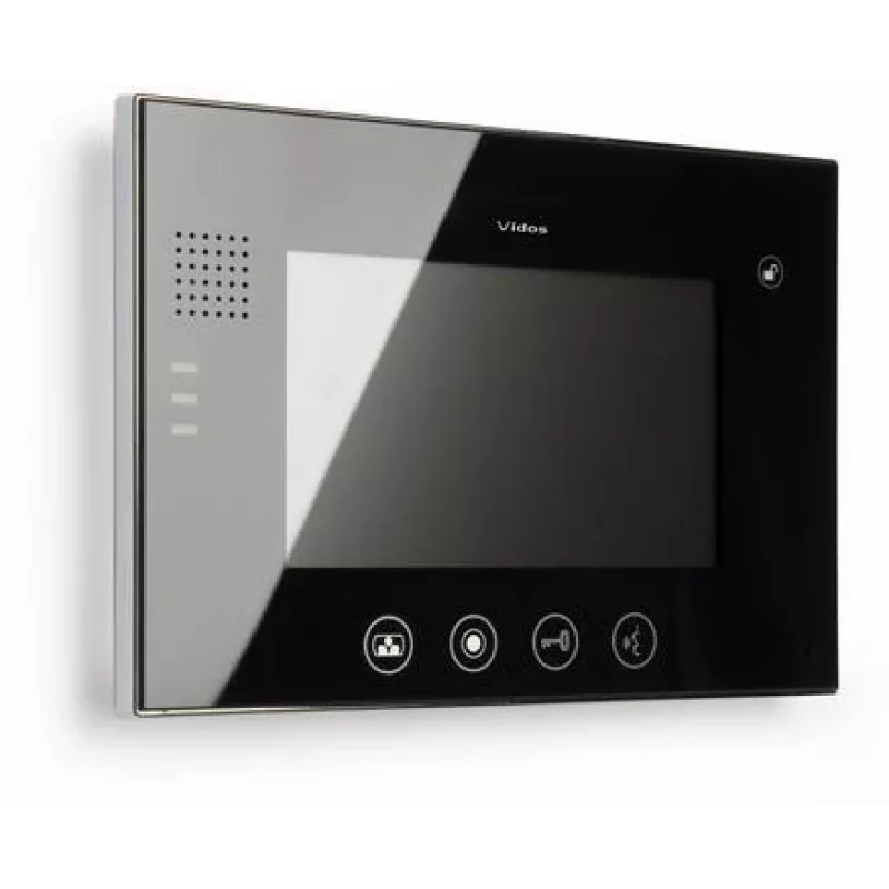 VIDOS M670B Monitor TFT-LCD de 7 polegadas para intercomunicadores de porta