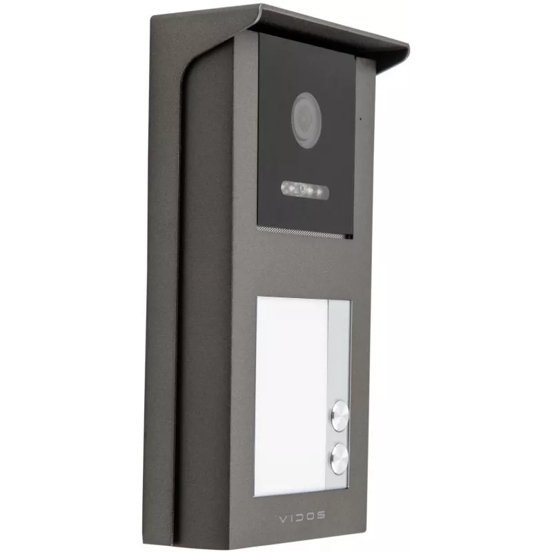 VIDOS IPX S101-2 Posto Exterior - Posto de vídeo de porta IP 2MP com RFID, PoE, IP65
