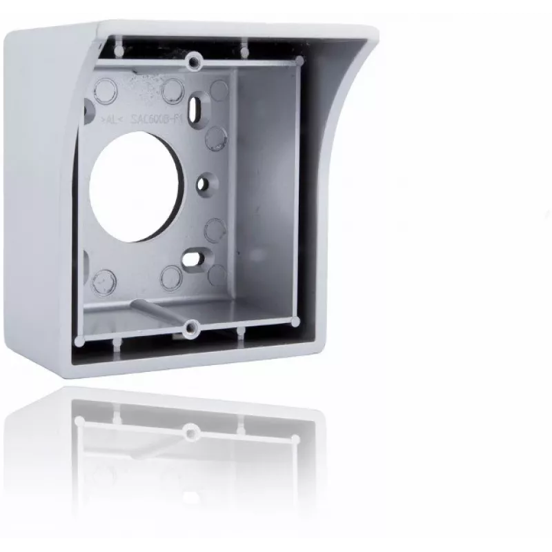 VIDOS D600B1 Caixa de Sobrepor para Postos de Porta da Série S600, Preto