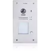 VIDOS DUO S1201A Posto de Vídeo de Porta 2 Fios com RFID, Full HD 1080p, Prateado/Cinzento Escuro