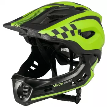 Vayox VA0421GM Capacete Enduro Verde Tamanho M