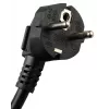 GETFORT LGF-06-Z Unidade de Distribuição de Energia (PDU) 19 polegadas 1U 6 Tomadas Schuko - Cabo 1,8 m, 16 A, 230 V, Preto